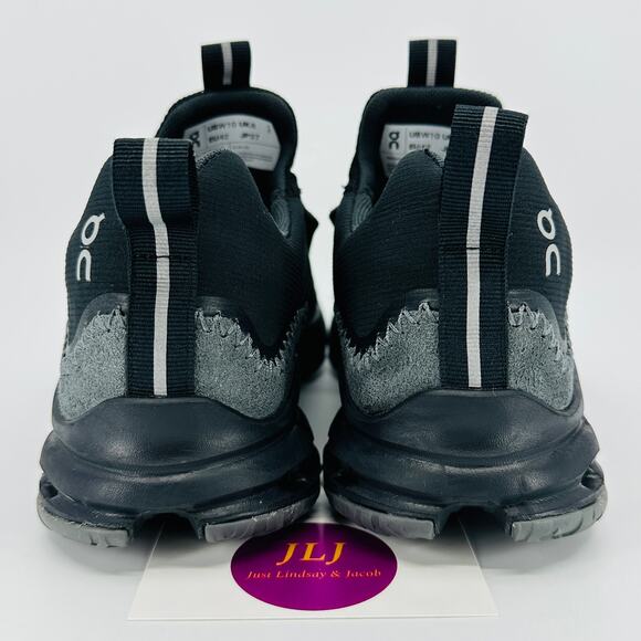 On Running Women's Cloud Away Toggle Running Sneaker Shoes Black/Rock Size 10 - Picture 6 of 11